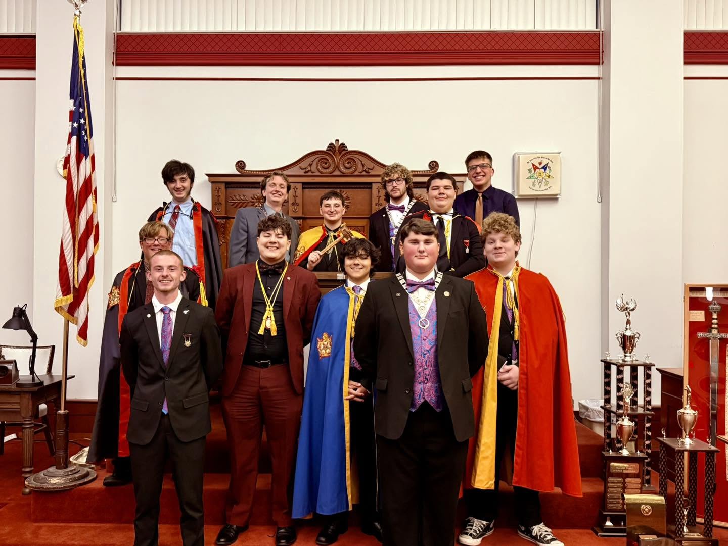 Frederick Chapter officers at the October 2026 installation
